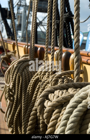 vintage heavy iron marlin spike hitch nautical marine seamen rope tool