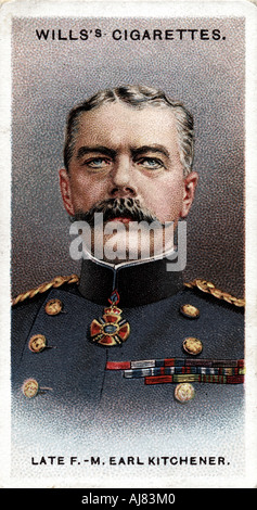 Earl Kitchener of Khartoum, Irish-born British soldier and statesman, c 1900s, (1917). Artist: Unknown Stock Photo