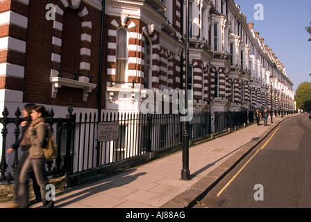 residential housing in London Borough of Kensington and Chelsea Stock Photo