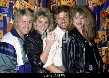 BUCKS FIZZ UK pop group  about 1983 Stock Photo