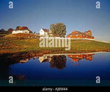farm near village of Worcester New York USA Stock Photo - Alamy