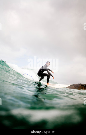 Surfing in La Jolla, California Stock Photo - Alamy