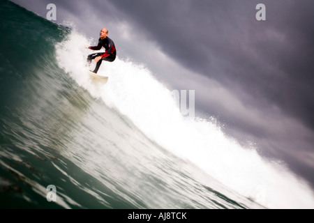 Surfing in La Jolla, California Stock Photo - Alamy