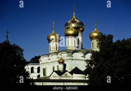 The Holy Trinity Cathedral (Troitsky Sobor) in the grounds of the Monastery of St Ipaty (Ipatiev Monastery), Kostrama, Russia Stock Photo