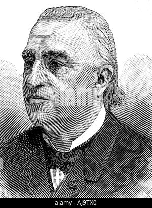 Jean Martin Charcot, French neurologist and pathologist, 1893. Artist: Anon Stock Photo