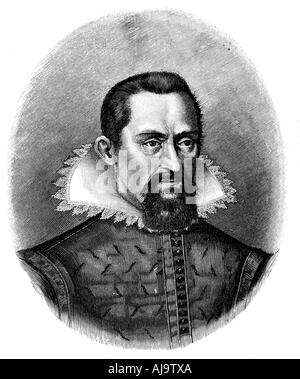 Johannes Kepler, German astronomer, early 17th century, (c1903). Artist: Unknown Stock Photo