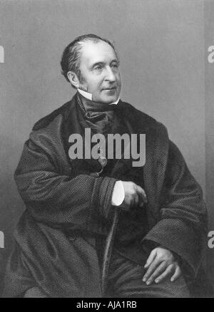 Roderick Impey Murchison, Scottish-born British geologist, c1860. Artist: Unknown Stock Photo