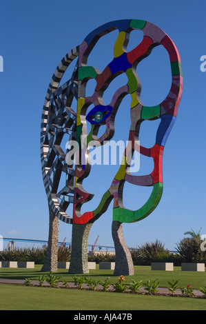 Coming Together by Niki de Saint Phalle, Public Art, San Diego Convention Center Stock Photo