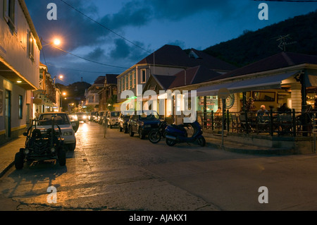 Downtown Gustavia,St. Barts,Caribbean Stock Photo - Alamy