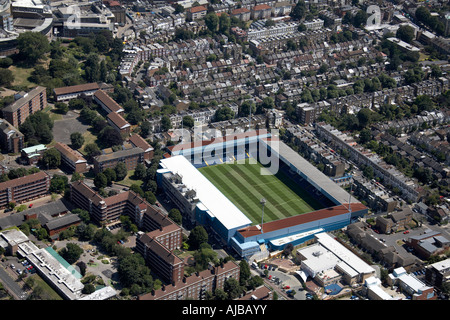 Aerial photograph of Queens Park Rangers Loftus Road Stadium Stock ...