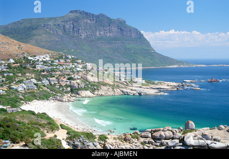 Aerial View of Llandudno Beach Stock Photo