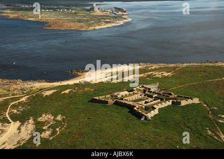 Prince of Wales Fort on Eskimo Point at the Mouth of the Churchill River Stock Photo