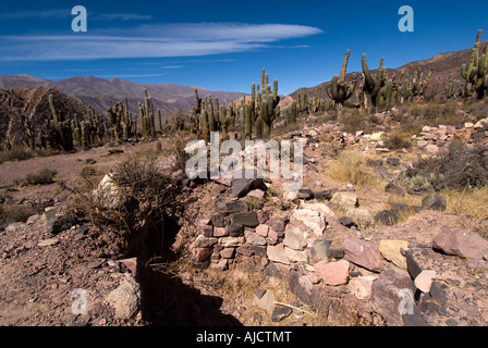 Pucara de Juella, Quebrada de Humahuaca, Province of Jujuy, Argentina, South America Stock Photo