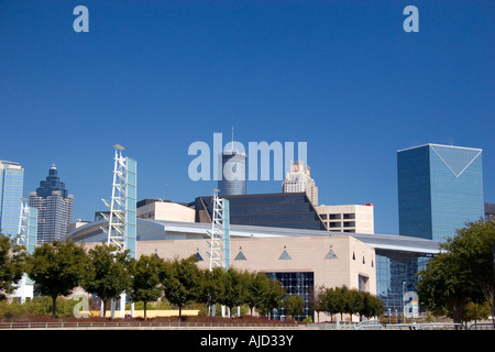 Philips Arena in Atlanta Georgia Stock Photo