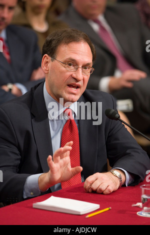 U.S. Supreme Court nominee Judge Amy Coney Barrett testifies before her ...