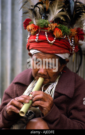 Philippines old native woman of Benoue 2 Stock Photo