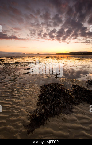 Sunset over Chanonry from Fort George, Highland Scotland Stock Photo