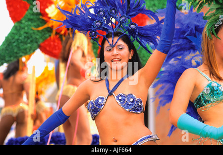 Carnival in Loule Algarve Portugal Stock Photo