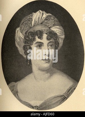 Anne Louise Germaine de Staël-Holstein, aka Madame de Staël, 1766 - 1817. Author and political propagandist Stock Photo