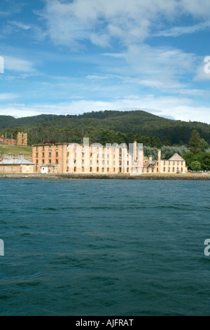 Former penal colony at Port Arthur, Tasmania, Australia Stock Photo