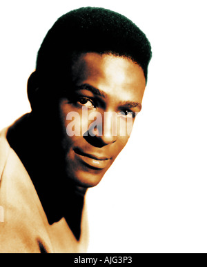 MARVIN GAYE US singer. Colors Stock Photo
