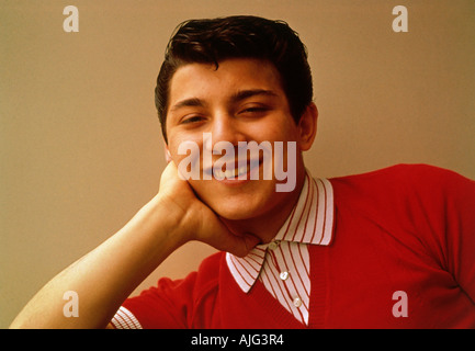 PAUL ANKA Canadian entertainer about 1959 Stock Photo