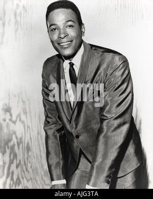 MARVIN GAYE (1939-1984) Promotional photo of US singer about 1964 Stock Photo