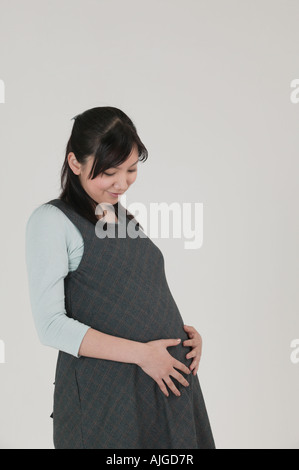Pregnant woman Stock Photo