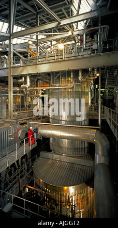 Crossness Sewage Sludge Incinerator Plant, Thamesmead, Kent, England, UK Stock Photo