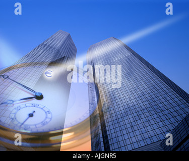 DE - HESSEN:  Deutsche Bank headquaters in Frankfurt/Main Stock Photo