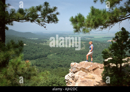 Petit Jean State Park Arkansas Scenic Highway 7 Stock Photo