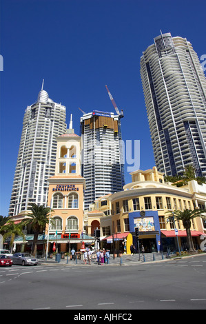 Chevron Renaissance Mall Surfers Paradise Gold Coast Queensland Australia Stock Photo