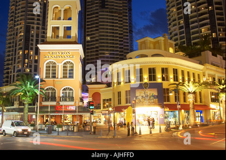 Chevron Renaissance Mall Surfers Paradise Gold Coast Queensland Australia Stock Photo