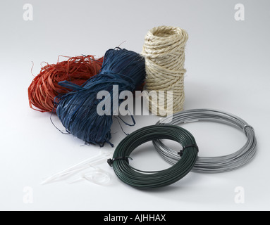 Different tools to tie Stock Photo