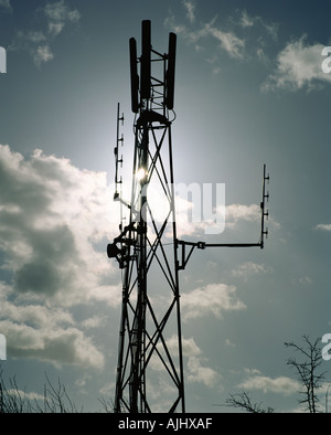 Mobile phone mast Stock Photo