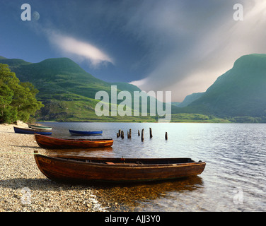 GB - SCOTLAND:  Loch Maree in the Highlands Stock Photo