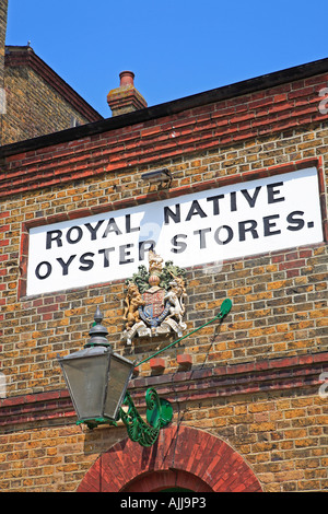 Whitstable, Royal Native Oyster Stores Stock Photo
