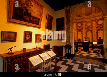 interior, Rubens House, Rubenshuis, home, Peter Paul Rubens, museum, Antwerp, Antwerp Province, Belgium, Europe Stock Photo