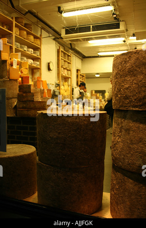 Neal Yard cheese shop, Borough Market, London, UK Stock Photo