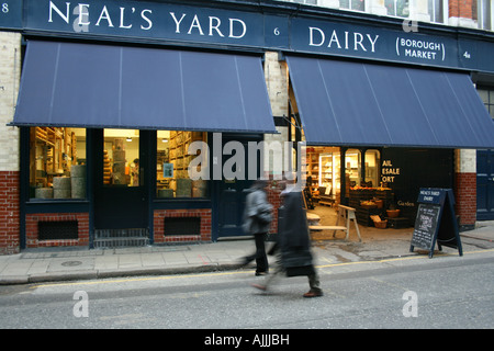 Neal Yard cheese shop, Borough Market, London Bridge, London, UK Stock Photo