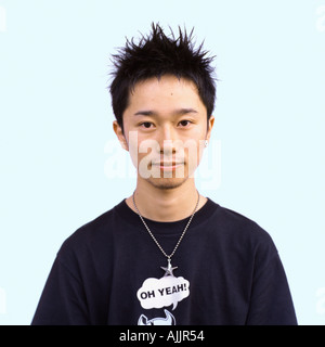 Portrait of a teenage boy Stock Photo