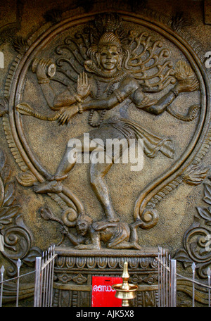 The cosmic dance of Lord Shiva or Nataraja Stock Photo