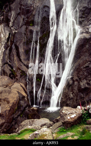 Aber falls in snowdonia Stock Photo