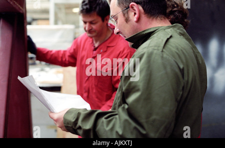 construction of Channel 4's Four at HQ London Stock Photo