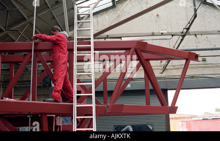 construction of Channel 4's Four at HQ London Stock Photo