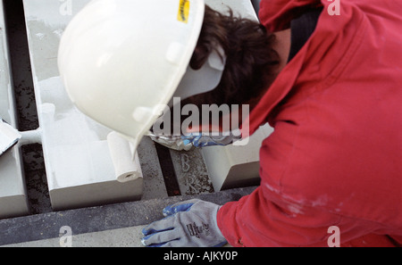 construction of Channel 4's Four at HQ London Stock Photo