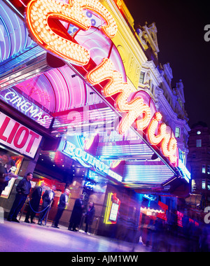 Empire cinema, Leicester Square, London Stock Photo