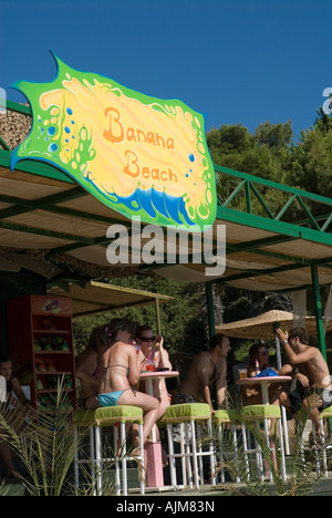 Krasa or Banana Beach north coast Skiathos the Sporades Aegean Sea Greece Mediterranean Stock Photo