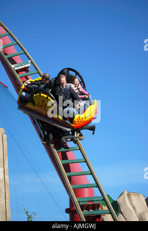 Children's rollercoaster ride, Chessington World of Adventures ...