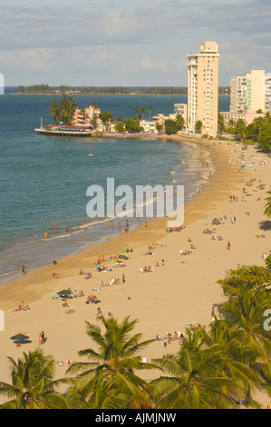 The famous Isla Verde Beach in San Juan, Puerto Rico Stock Photo - Alamy